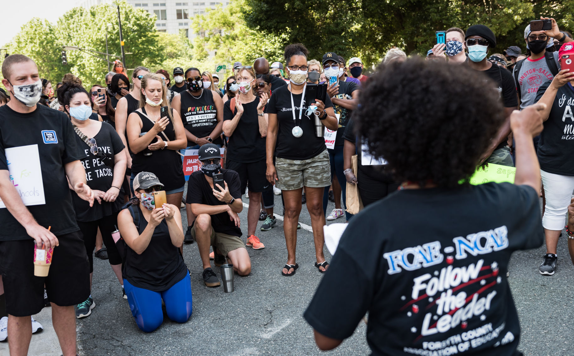 FCAE Protest Against Racial Injustice